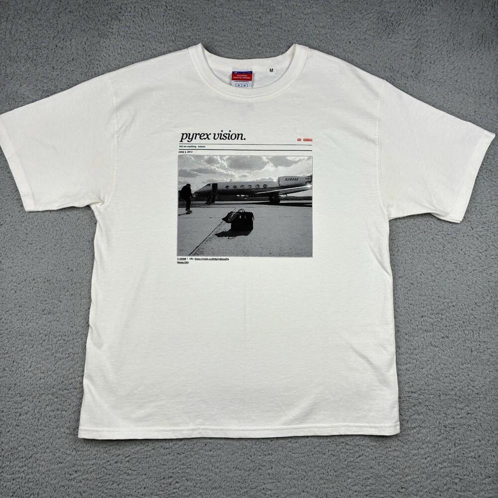 Pyrex Vision Virgil Abloh Museum T-Shirt 2012‎ Denim Tears Champion Men's M